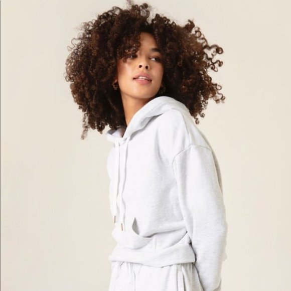 B THE LABEL Mini Hoodie Pullover – Heather Grey - Picture 1 of 6